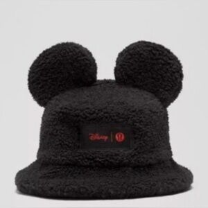 Disney x Lululemon Black Fleece Bucket Hat with Ears
